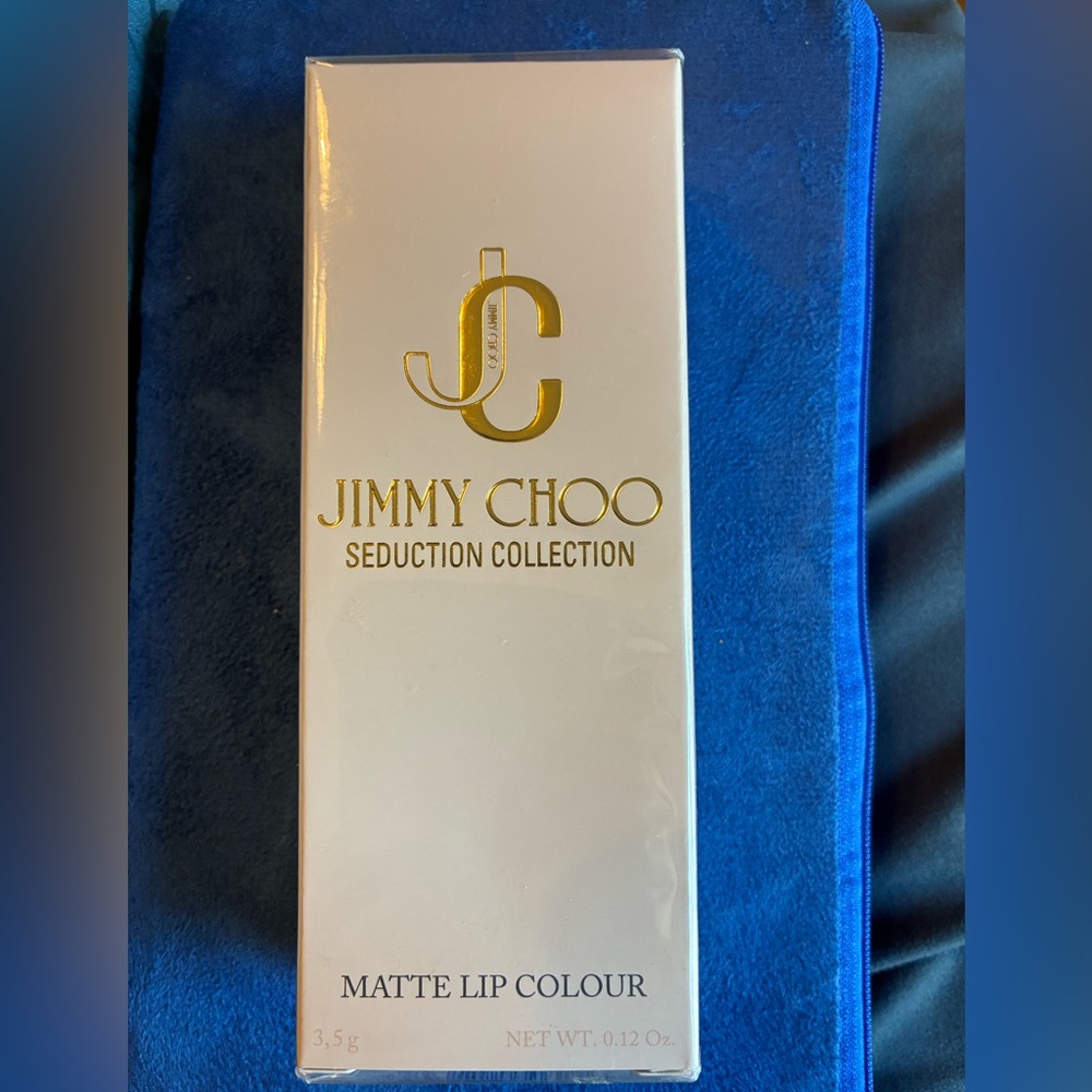 Jimmy Choo Seduction Collection Matte Lip Color Italy Red Attraction NEW
